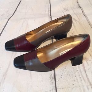 Ann Marino Leather Loafers
